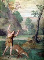 欧洲12-19世纪油画五_DOMENICHINO - The Transformation of Cyparissus